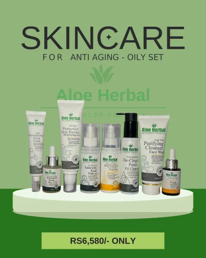 Anti-Aging Oily Skin Care Set